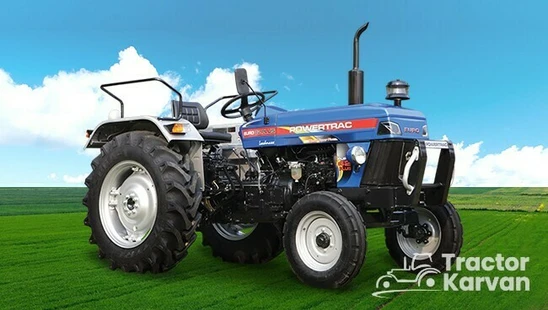 Powertrac Euro 42 Plus Loadmaxx Tractor in Farm