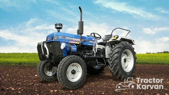 Powertrac Euro 50 Next Tractor in Farm