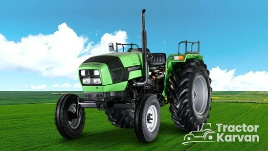 Same Deutz Fahr Agrolux 45 Tractor in Farm