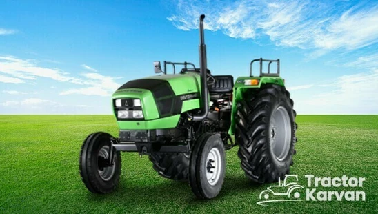 Same Deutz Fahr Agrolux 55 Tractor in Farm