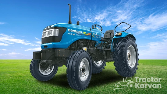 Sonalika DI 42 RX HDM Sikander Tractor in Farm