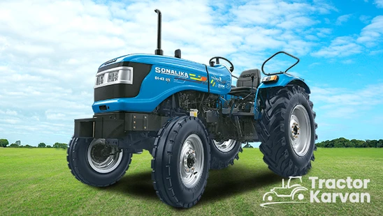 Sonalika DI 42 RX Power Plus Tractor in Farm
