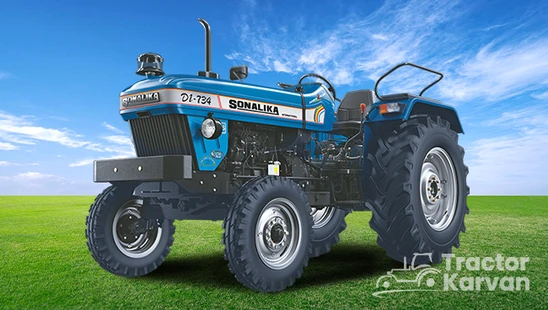 Sonalika DI 734 Power Plus Tractor in Farm