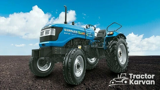 Sonalika Sikander RX 47 Tractor in Farm