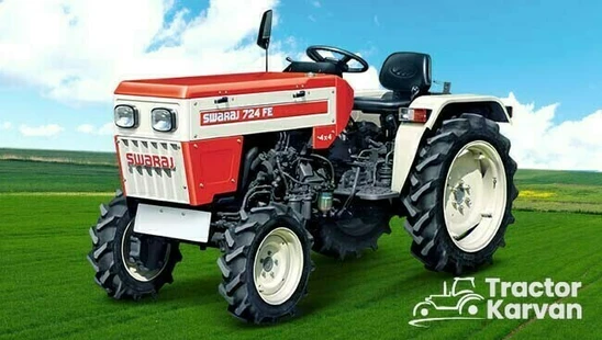 Swaraj 724 FE 4WD Tractor in Farm