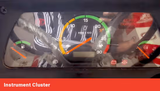 Eicher 188 4wd- Instrument Cluster