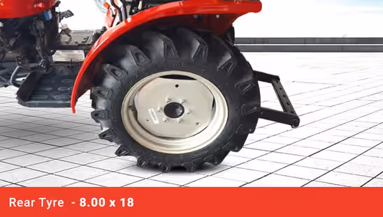 Eicher 188 4wd- Rear Tyre