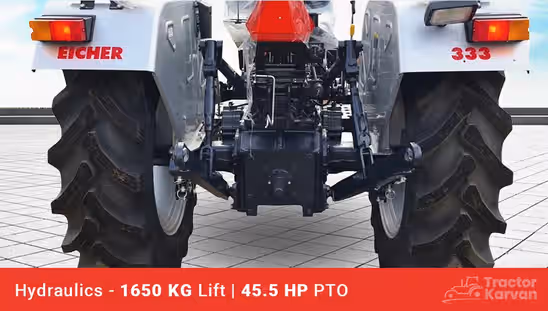 Eicher 333 Super Plus - Hydraulics