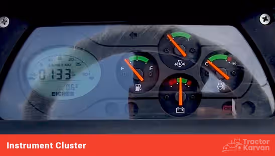 Eicher 333 Super Plus - Instruments