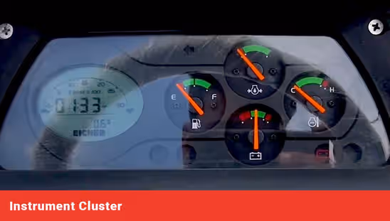 Eicher 333 Super Plus - Instrument Cluster
