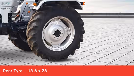 Eicher 333 Super Plus - Rear Tyre