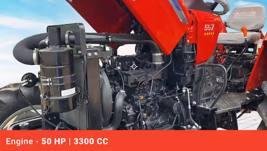 Eicher 557 Prima G3 4WD - Engine