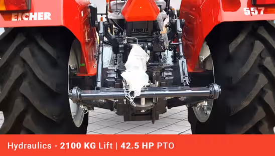 Eicher 557 Prima G3 4WD - Hydraulics