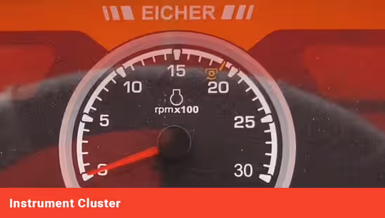 Eicher 557 Prima G3 4WD - Instruments