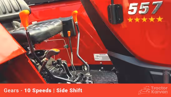 Eicher 557 Prima G3 4WD CNG - Gears