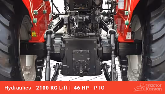 Eicher 557 Prima G3 4WD CNG - Hydraulics