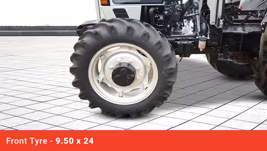 Eicher 557 4WD - Front Tyre