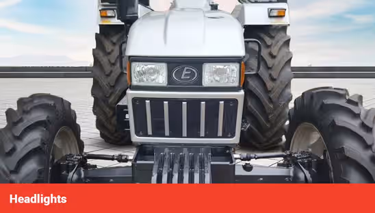 Eicher 557 4WD - Headlights