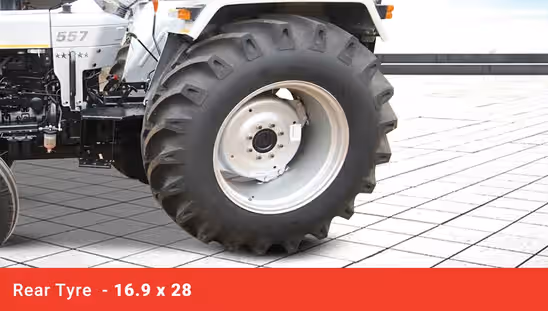 Eicher 557 4WD- Rear Tyre