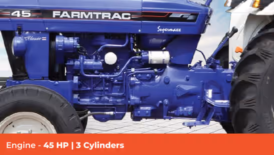 Farmtrac 45 Classic Valuemaxx - Engine