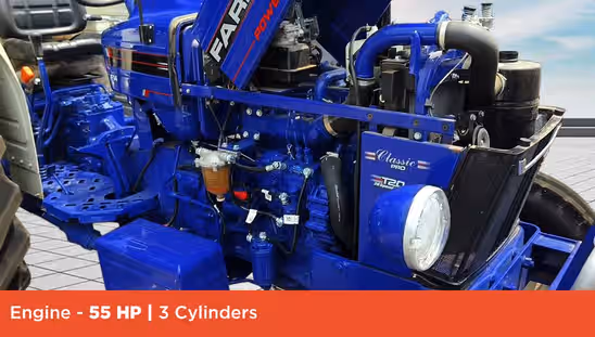 Farmtrac 60 Powermaxx - Engine