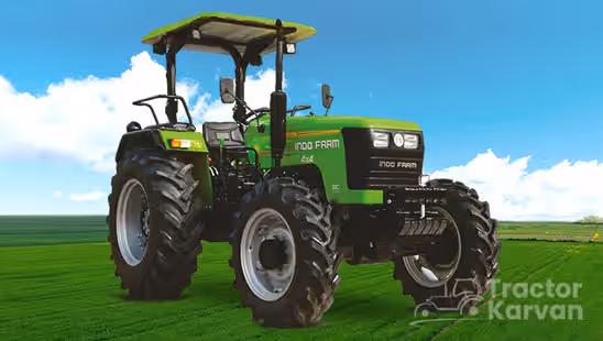इंडो फार्म 4195 DI Tractor in Farm