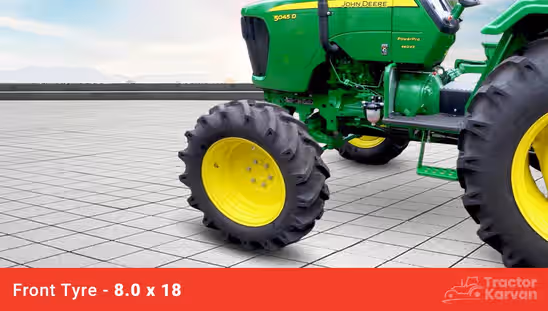 John Deere 5045D PowerPro 4WD Puddling Special-Front Tyre