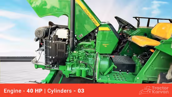 John Deere 5105-Engine