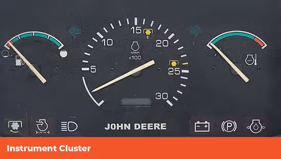 JOHN DEERE 5050 D-Instrument Cluster