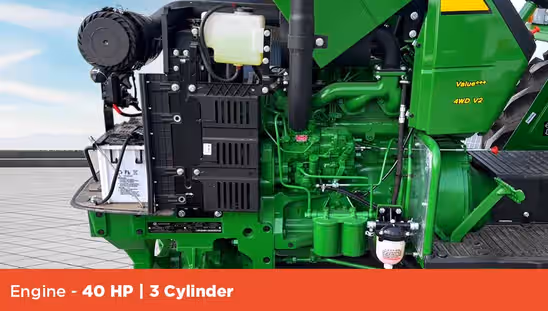 John Deere 5105 4WD - Engine