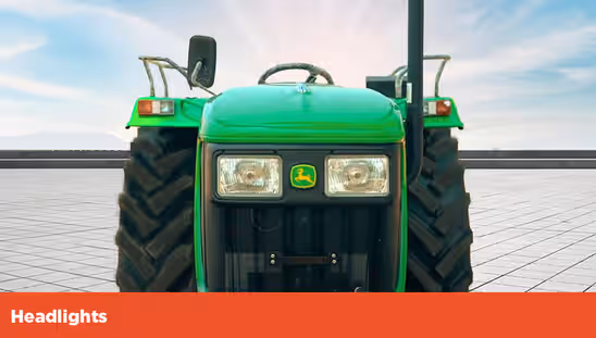 John Deere 5105 4WD - Headlights