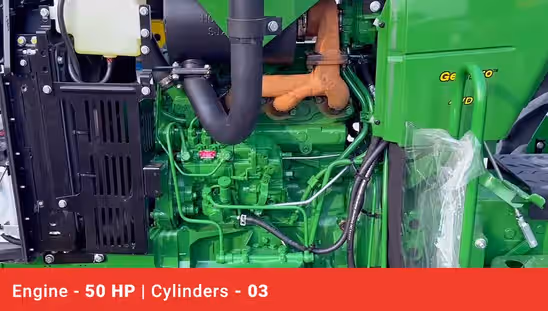 John Deere 5210 Gear Pro 4WD - Engine