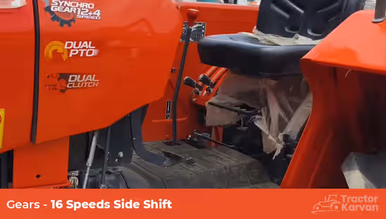 Kubota Mu 5502 2wd-Gears