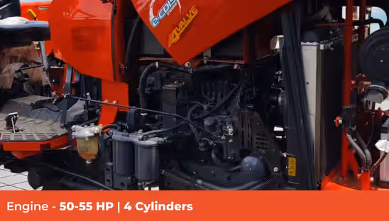 Kubota MU 5502 - Engine