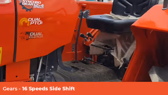 Kubota MU 5502 - Gear Levers