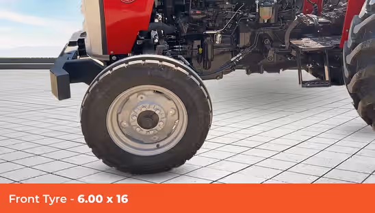 Massey Ferguson 241 DI - Front Tyre