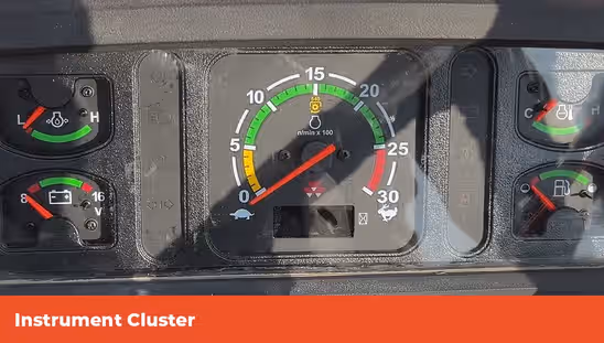 Massey Ferguson 241 DI - Instruments