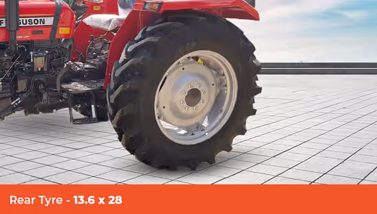 Massey Ferguson 241 DI - Rear Tyre