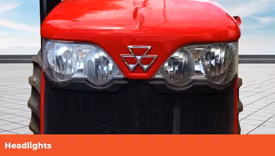 Massey Ferguson 254 Dynasmart 4WD - Headlights
