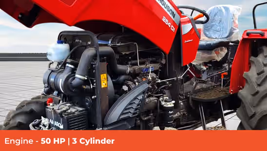 Massey Ferguson 254 Dynasmart 4WD - Engine