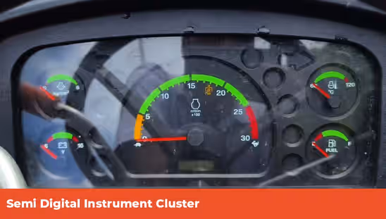 Massey Ferguson 254 Dynasmart 4WD - Instruments Cluster