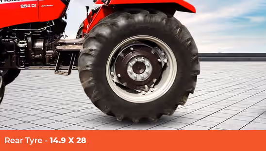 Massey Ferguson 254 Dynasmart 4WD - Rear Tyre