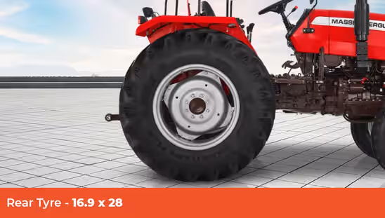 Massey Ferguson 8055 Magnatrak- Rear tyre