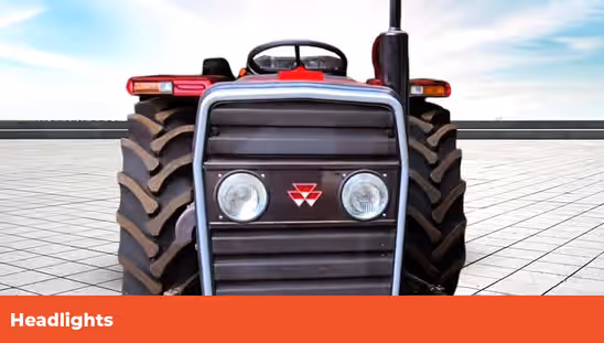 Massey Ferguson 1035 DI Tonner - Headlights