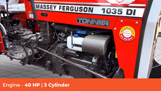 Massey Ferguson 1035 DI Tonner - Engine