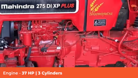 Mahindra 275 DI XP Plus - Engine