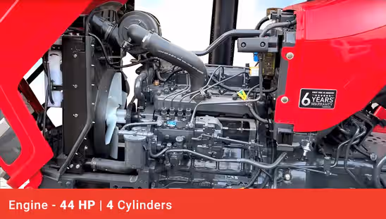 Mahindra Yuvo Tech+ 475 - Engine