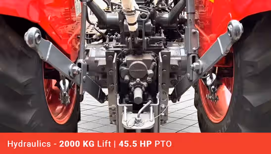 Mahindra Yuvo Tech+ 475 - Hyradulics