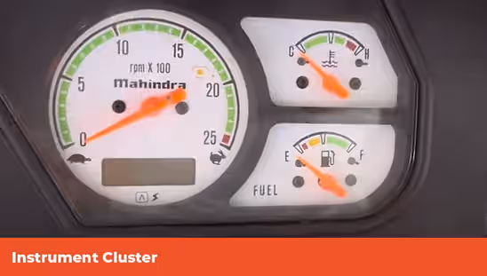 Mahindra 585 di xp plus-Instrument Cluster