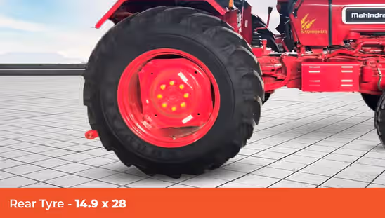Mahindra 585 di xp plus-Rear Tyre
